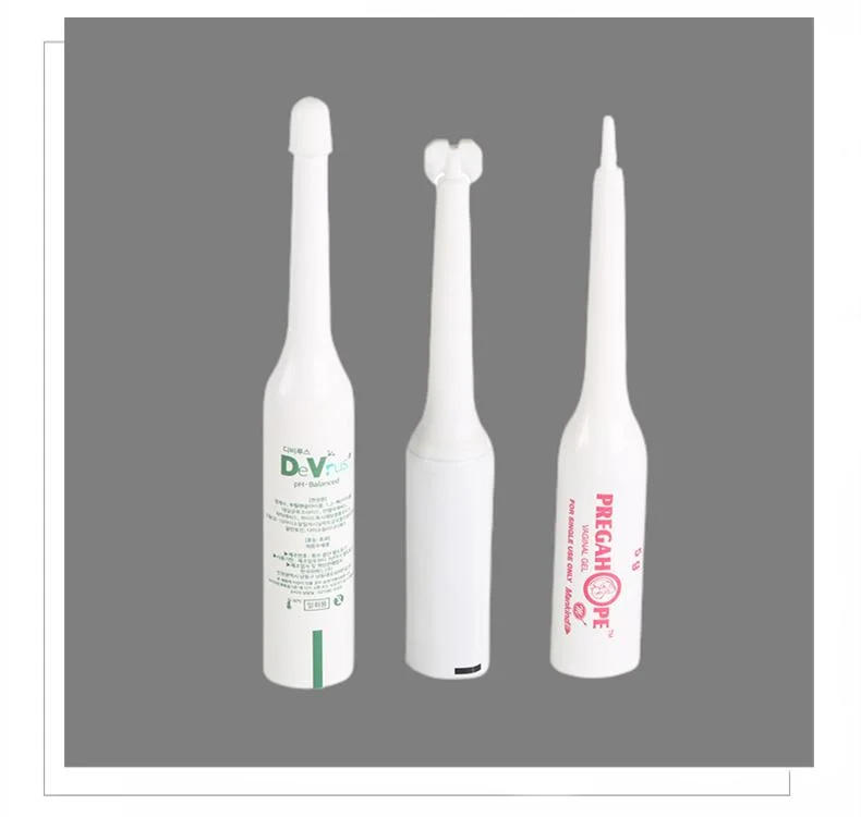 5ml 10ml 15ml Pharmaceutical Use Soft PE Tube Long Nozzle Plastic Tube Vaginal Gel Packaging